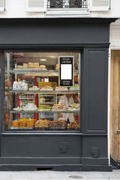 IŞIKLI FİYAT LİSTESİ PANOSU TEKLİ ASKILI