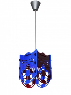 Taraftar Ball Bordo Mavi Avize